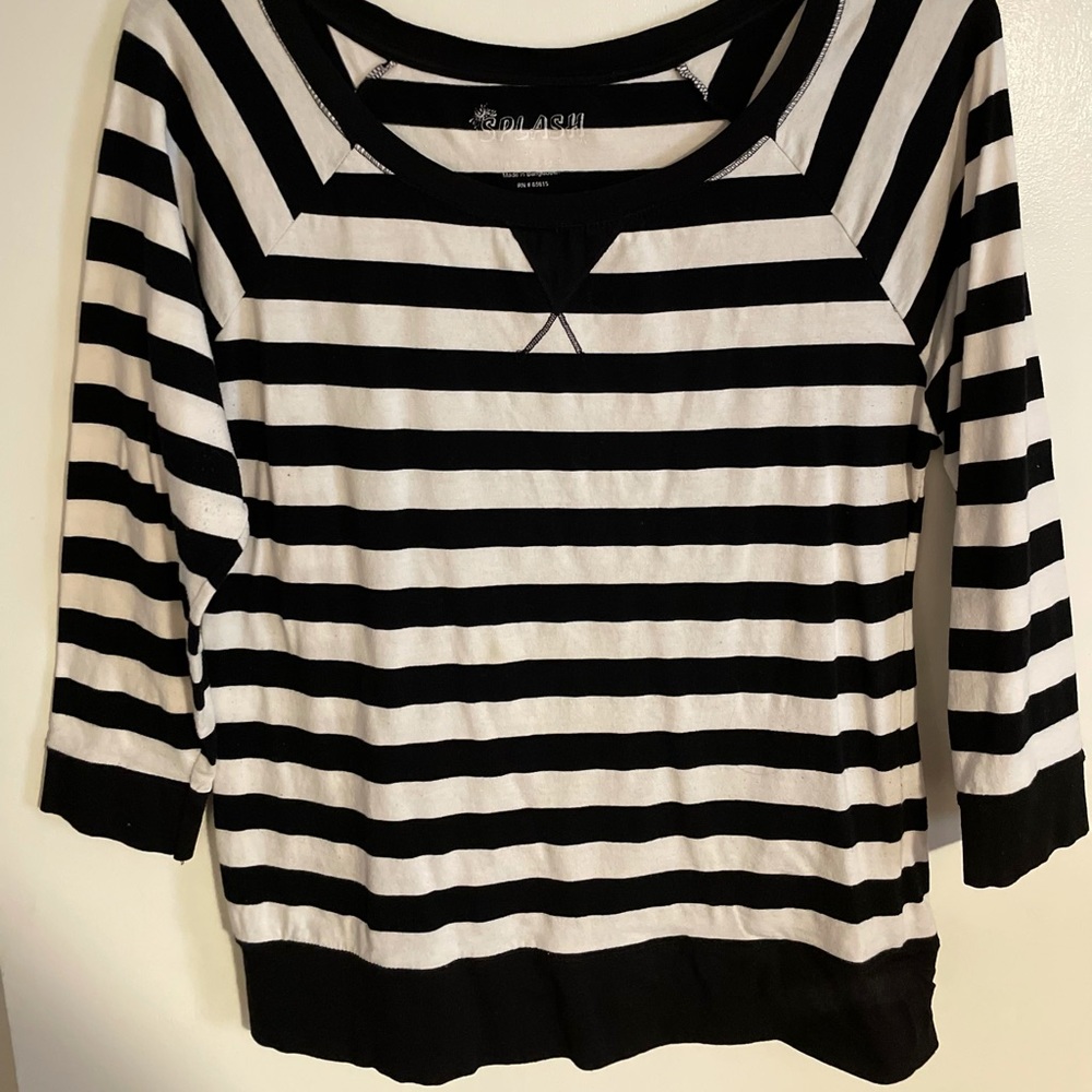 B&W Striped Shirt